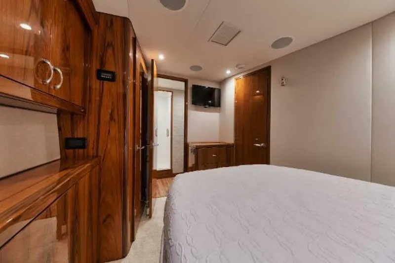 Slide: The Image of 54' Hatteras GT54 - VIP Stateroom that the only card i 2018 54' Hatteras GT54  - 4476075