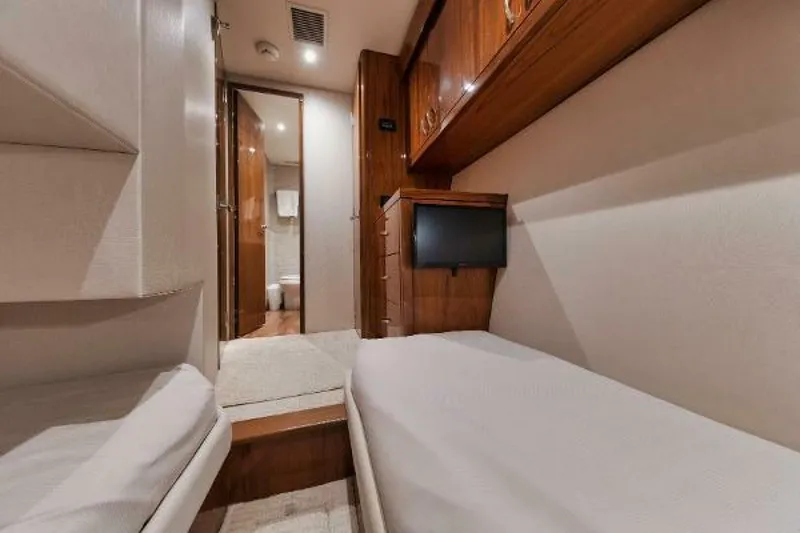Slide: The Image of 54' Hatteras GT54 - Guest Stateroom  2018 54' Hatteras GT54  - 4476068