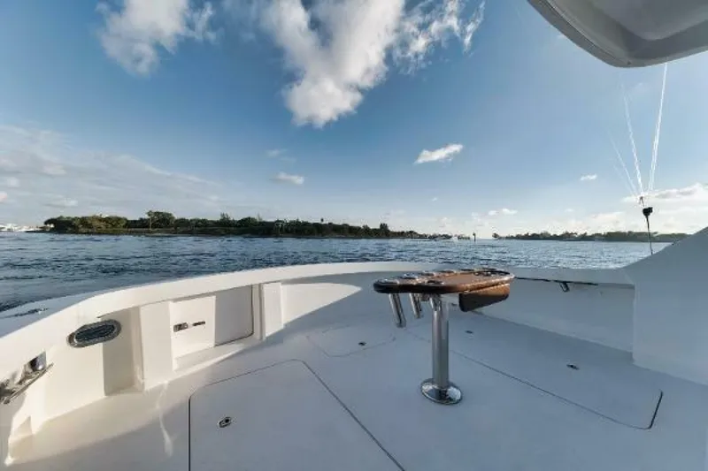 Slide: The Image of 54' Hatteras GT54 - Cockpit  2018 54' Hatteras GT54  - 4476017