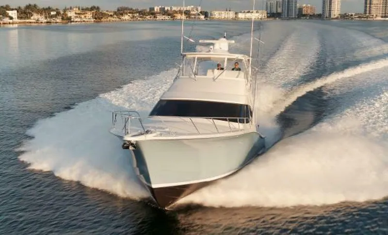 Slide: The Image of 54' Hatteras GT54 - Profile 2018 54' Hatteras GT54   - 4476056