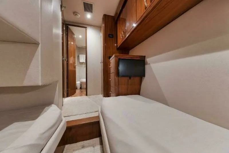 Slide: The Image of 54' Hatteras GT54 - Guest Stateroom 2018 54' Hatteras GT54 - 7677431
