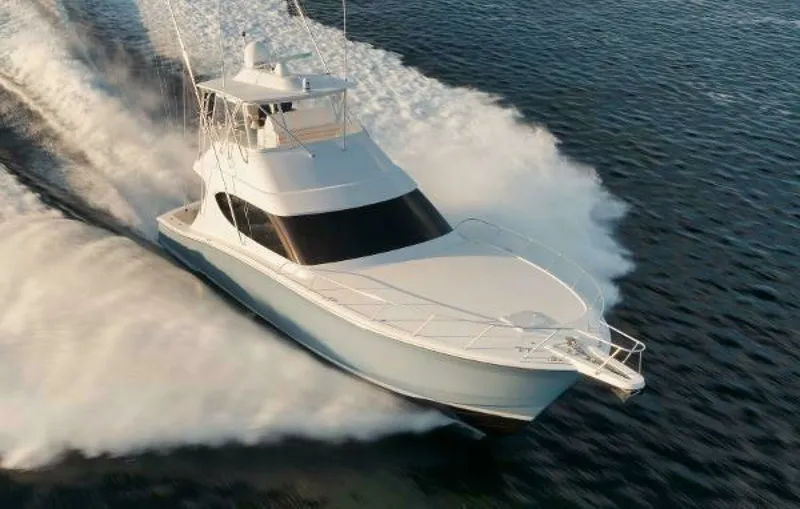 Slide: The Image of 54' Hatteras GT54 - Profile 2018 54' Hatteras GT54 - 7677439