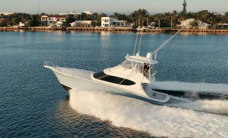 Slide: The Image of 54' Hatteras GT54 - Profile 2018 54' Hatteras GT54 - 7677437