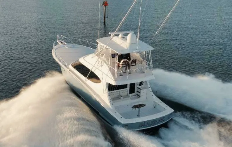 Slide: The Image of 54' Hatteras GT54 - Profile 2018 54' Hatteras GT54 - 7677438