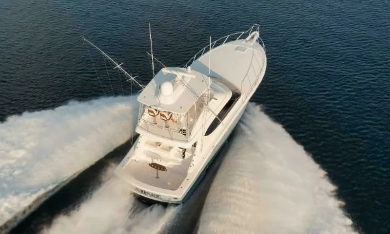 Slide: The Image of 54' Hatteras GT54 - Profile 2018 54' Hatteras GT54 - 7677440