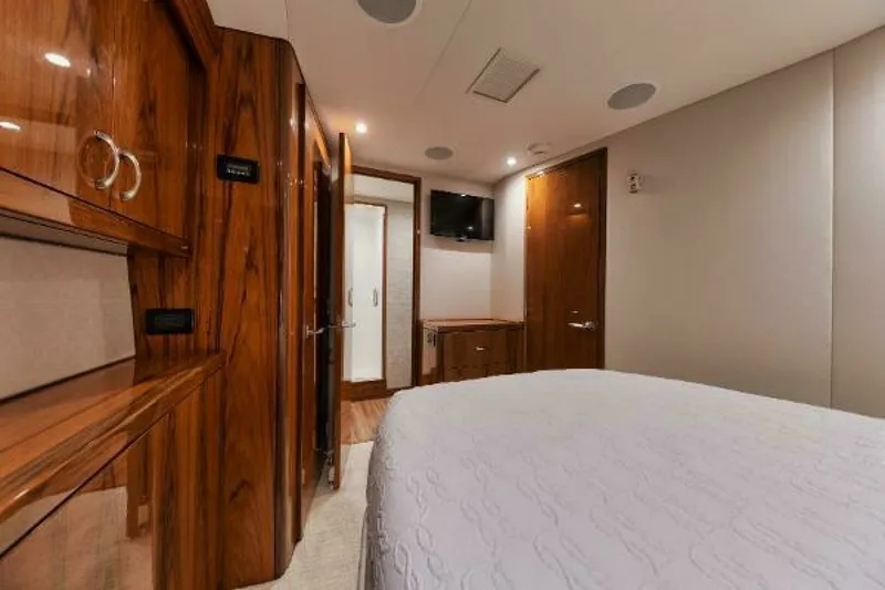 Slide: The Image of 54' Hatteras GT54 - VIP Stateroom that the only card i 2018 54' Hatteras GT54 - 7677430