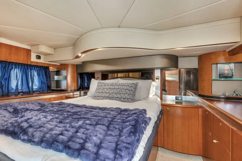 Slide: The Image of 2005 50' Cruisers 500 Express Gratitude Master Stateroom - 4479504
