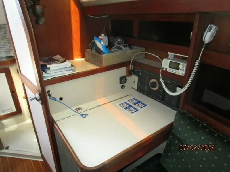 Slide: The Image of 34' Catalina nav station - 4489816