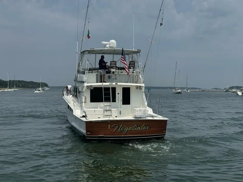 Slide: The Image of Hatteras 54 Yacht 1994 - 4504077