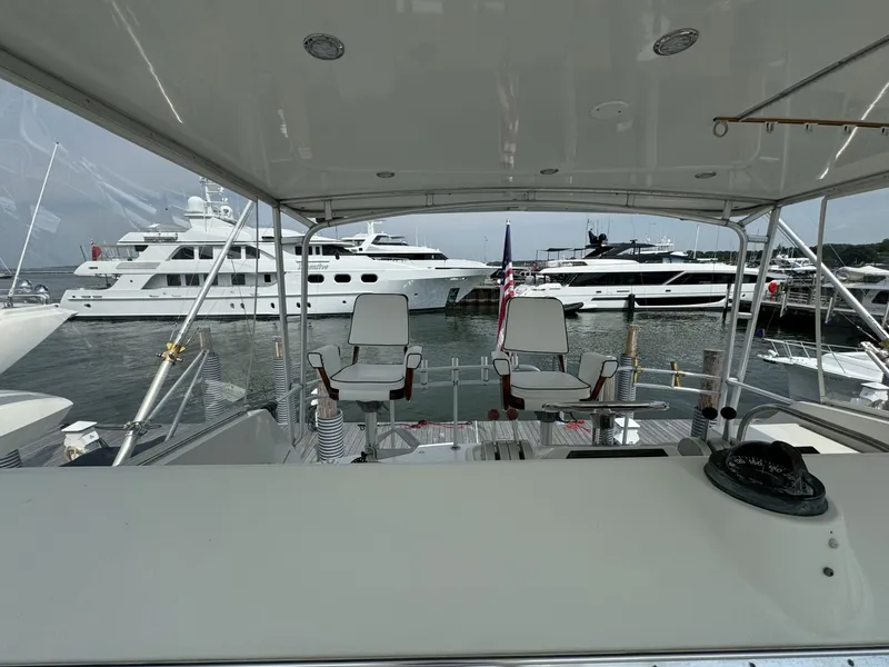 Slide: The Image of Hatteras 54 Yacht 1994 - 7465564