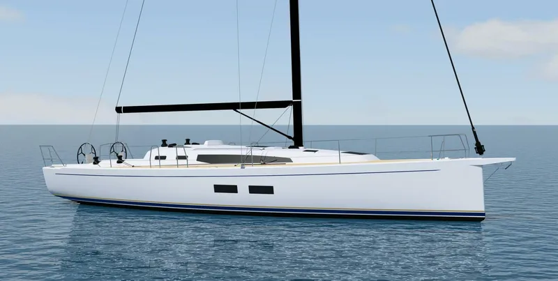 Slide: The Image of J/40 - NEW White Hull - 4524197