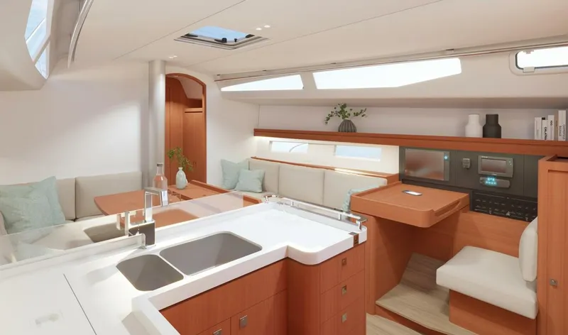 Slide: The Image of J/40 - NEW Galley, Nav Station & Salon - 4524202