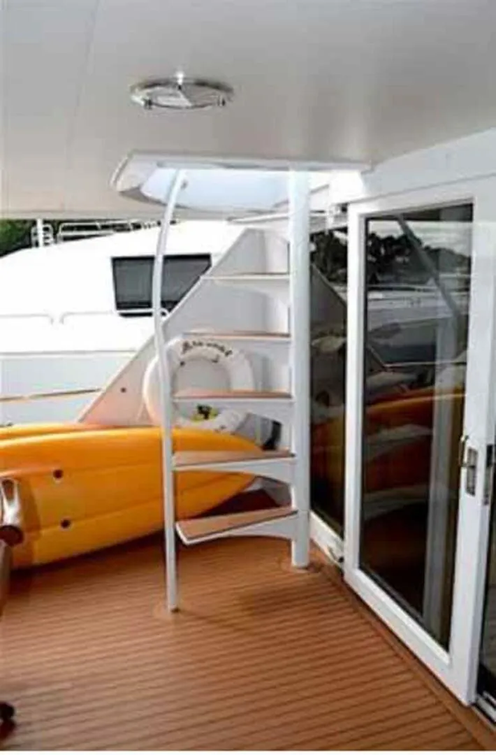 Slide: The Image of Aft Deck Boat Deck Stairs   - 4531333
