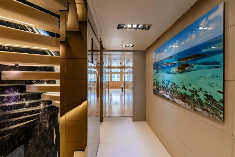 Slide: The Image of Loon 221' Skylounge Deck Hallway - 4528228