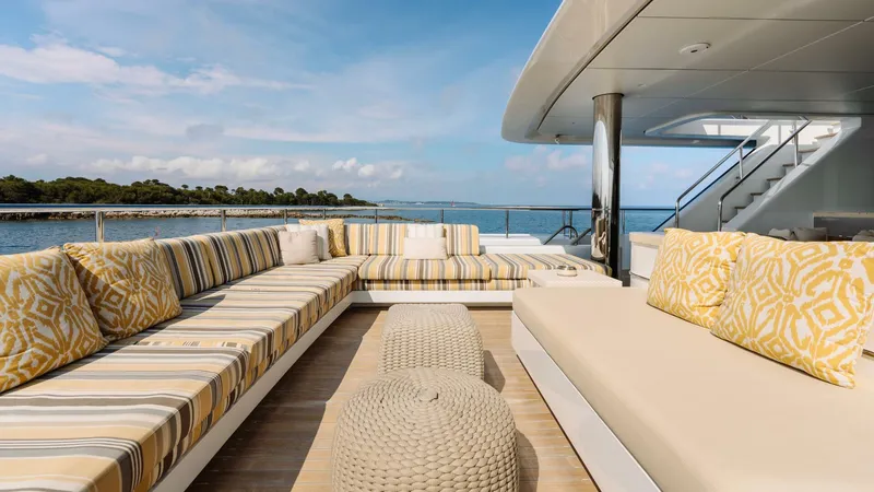 Slide: The Image of Loon 221' Skylounge Deck Aft Lounge Area - 4528246