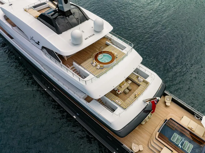 Slide: The Image of Loon 221' Main Deck Aft, Skylounge Deck Aft and Bridge Deck Aft - 4528266