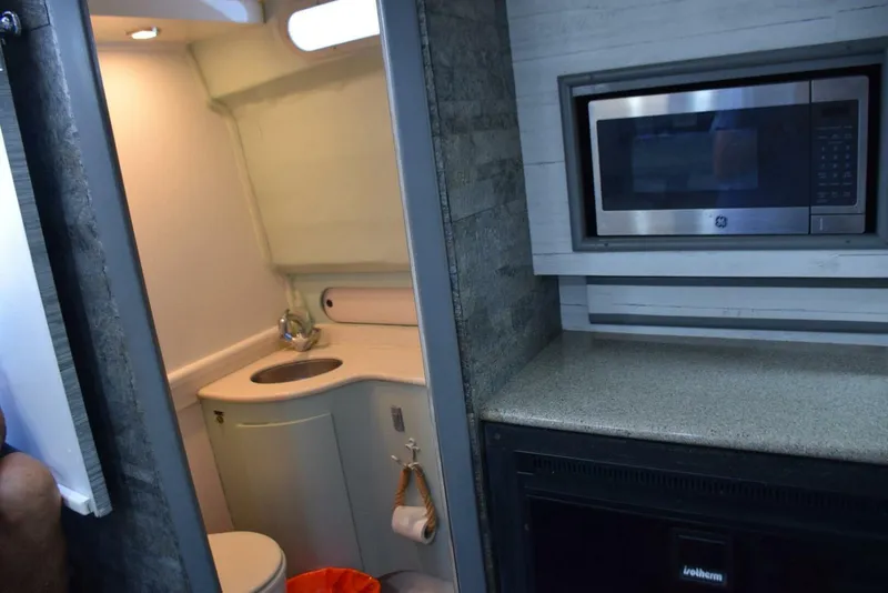 Slide: The Image of Head Doorway Aft To Port Side - 5398658