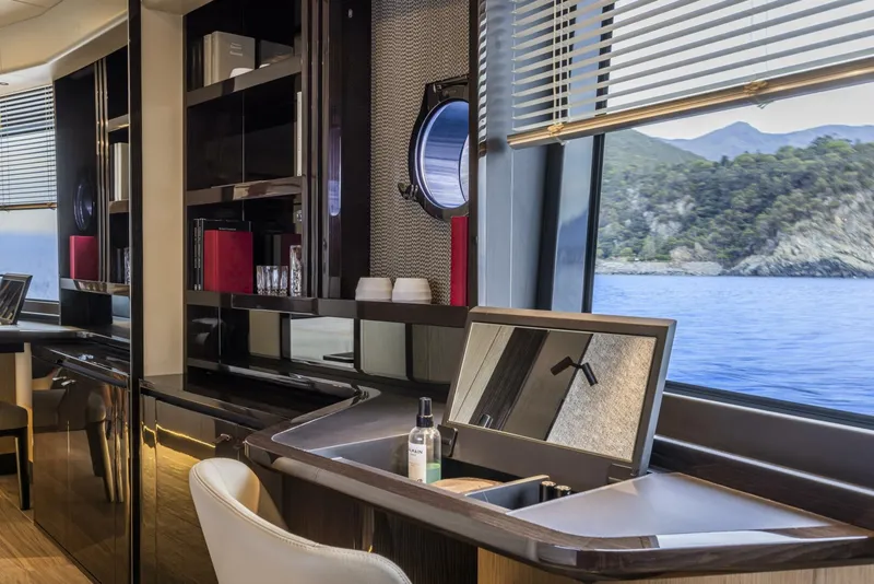 Slide: The Image of 2026 56 Absolute Flybridge - Sistership Master Stateroom - 4543002