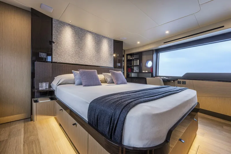 Slide: The Image of 2026 56 Absolute Flybridge - Sistership VIP Stateroom - 4543010