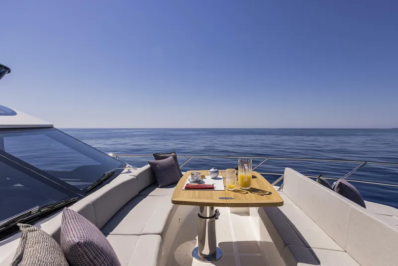 Slide: The Image of 2026 56 Absolute Flybridge - Sistership Foredeck - 4543155