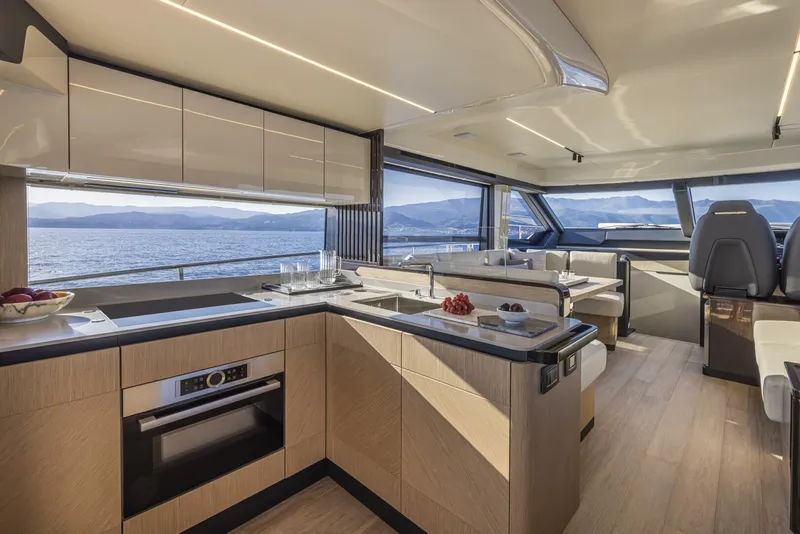 Slide: The Image of 2026 56 Absolute Flybridge - Sistership Galley - 4542991