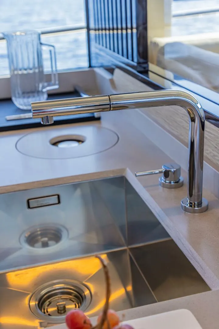 Slide: The Image of 2026 56 Absolute Flybridge - Sistership Galley - 4542995