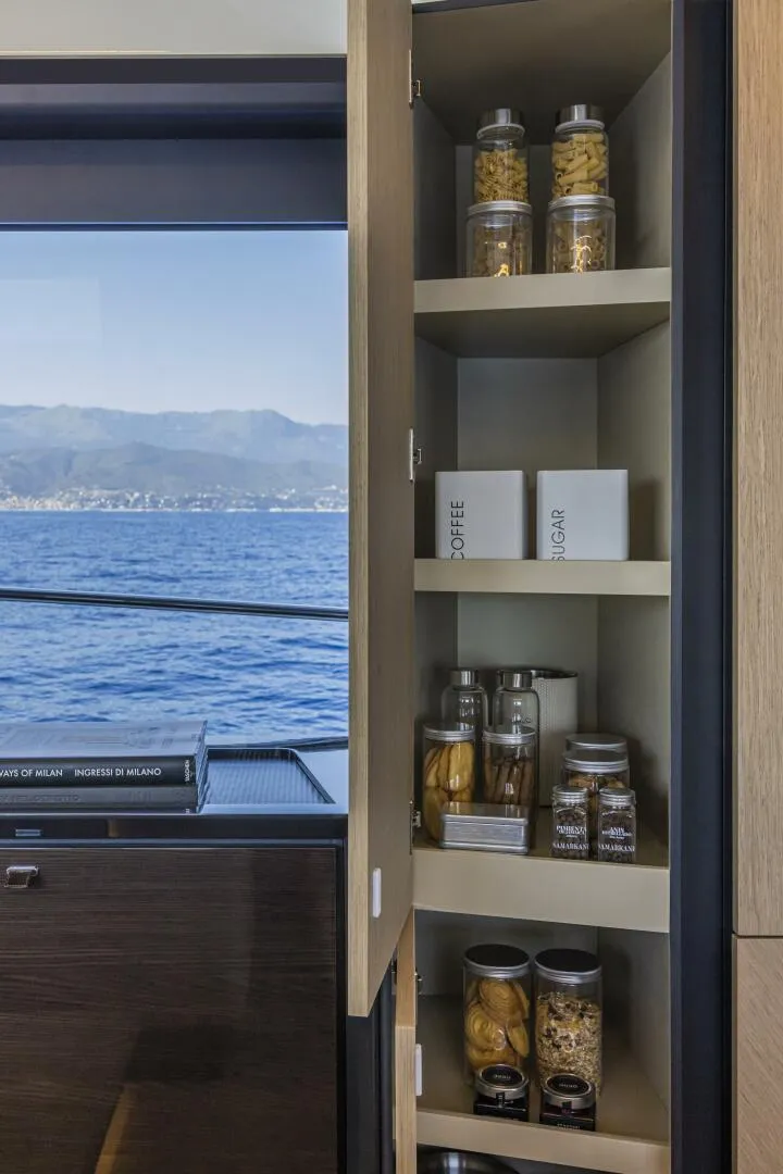 Slide: The Image of 2026 56 Absolute Flybridge - Sistership Galley - 4542993