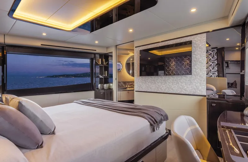 Slide: The Image of 2027 60 Absolute Flybridge - Master Stateroom - 4547183