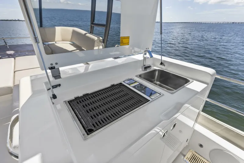Slide: The Image of 2026 Prestige F5.7 Flybridge - Flybridge Wet Bar - 5618370