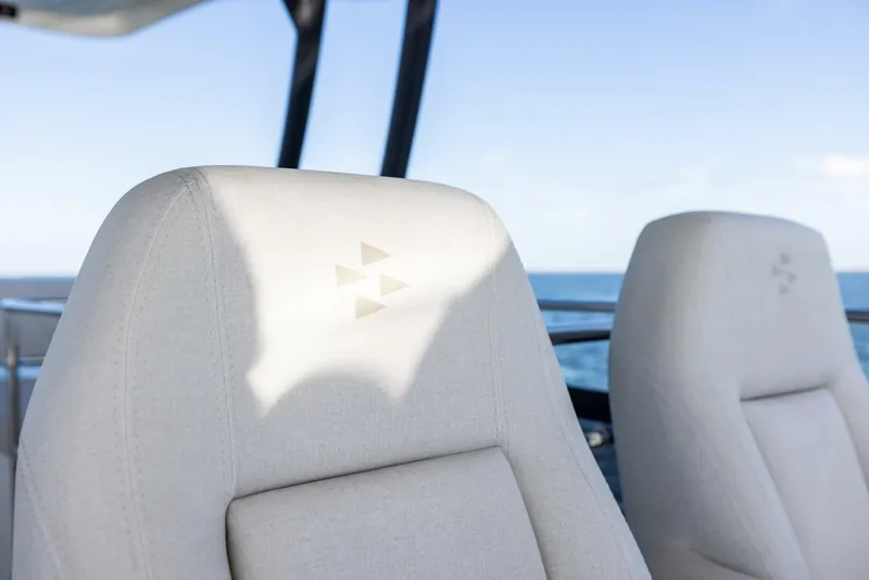 Slide: The Image of 2026 Prestige F5.7 Flybridge - Flybridge Helm Seating - 5618347