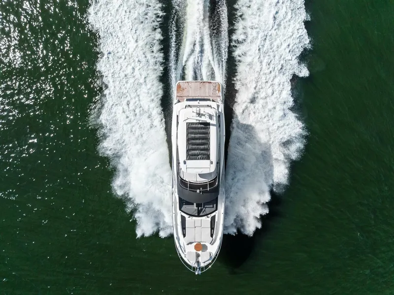 Slide: The Image of 2026 Prestige F5.7 Flybridge - Aerial - 5618227