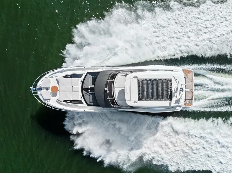 Slide: The Image of 2026 Prestige F5.7 Flybridge - Aerial - 5618229