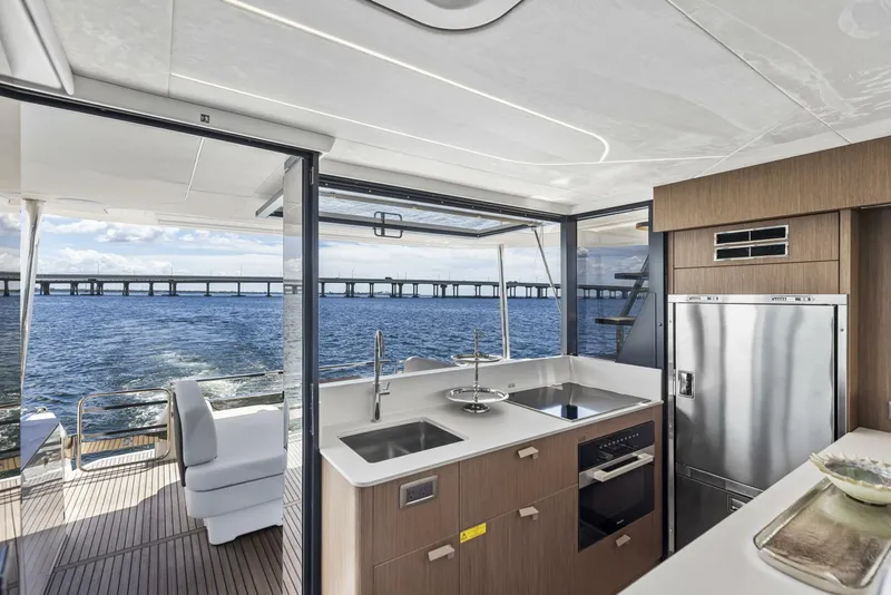 Slide: The Image of 2026 Prestige F5.7 Flybridge - Galley - 5618272