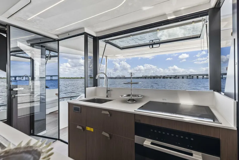 Slide: The Image of 2026 Prestige F5.7 Flybridge - Galley - 5618274