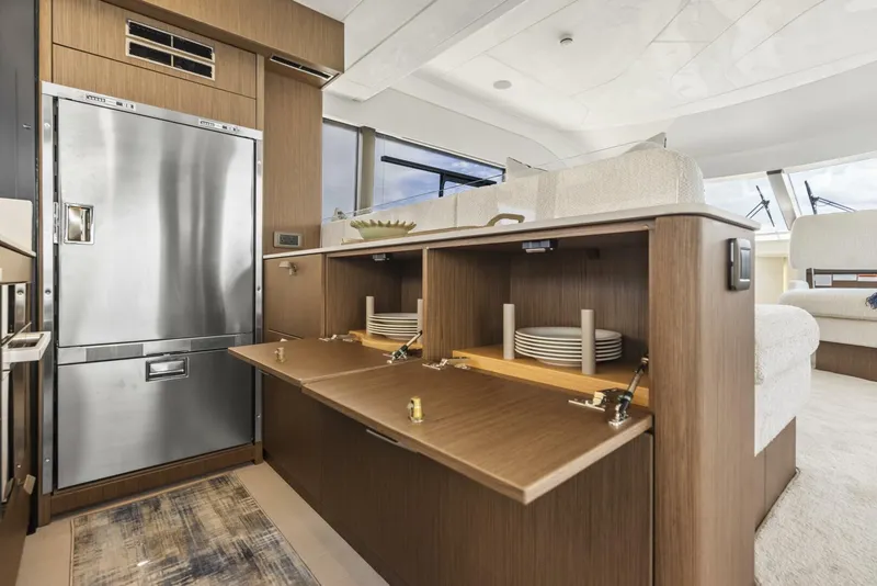 Slide: The Image of 2026 Prestige F5.7 Flybridge - Galley - 5618261