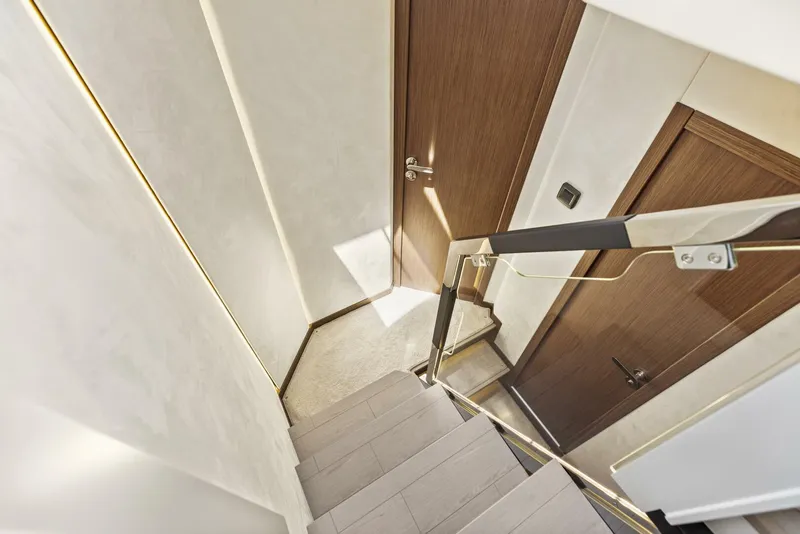 Slide: The Image of 2026 Prestige F5.7 Flybridge - Stairway - 5618271