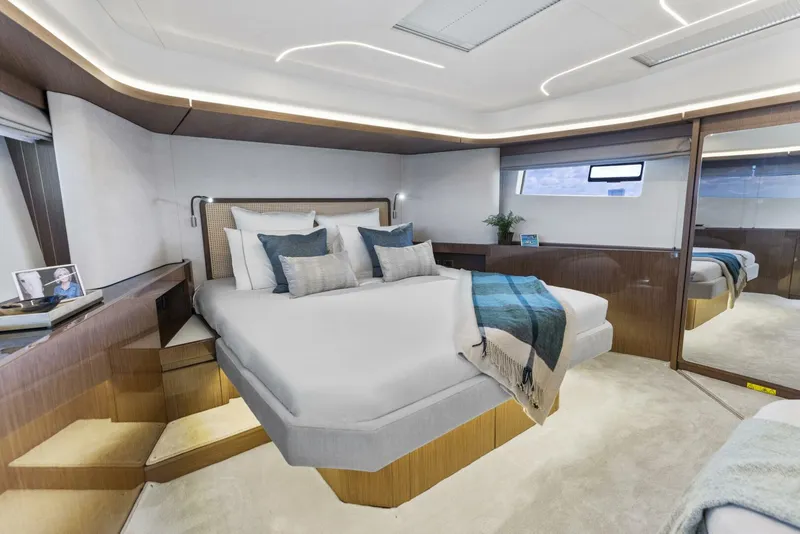 Slide: The Image of 2026 Prestige F5.7 Flybridge - Master Suite - 5618539