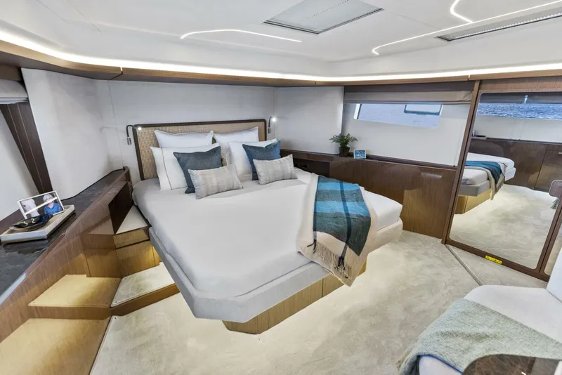 Slide: The Image of 2026 Prestige F5.7 Flybridge - Master Suite - 5618538