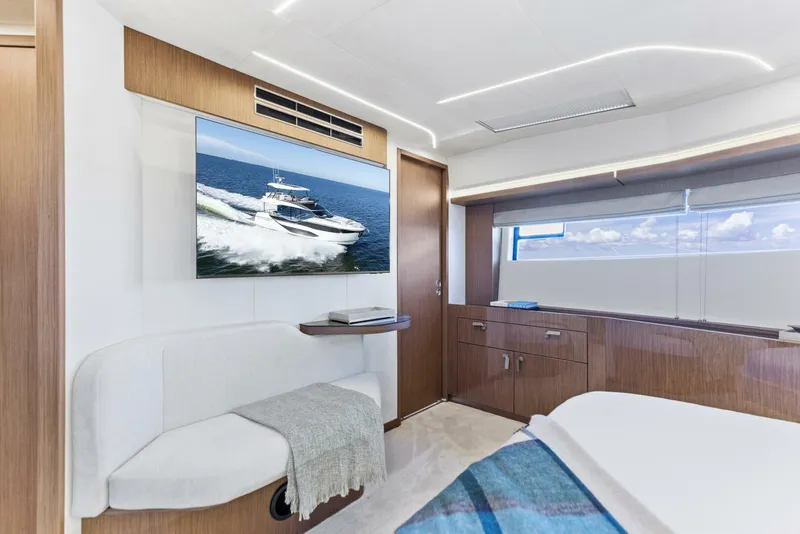 Slide: The Image of 2026 Prestige F5.7 Flybridge - Master Suite - 5618544