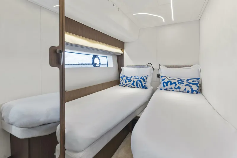 Slide: The Image of 2026 Prestige F5.7 Flybridge - Guest Suite - 5618523