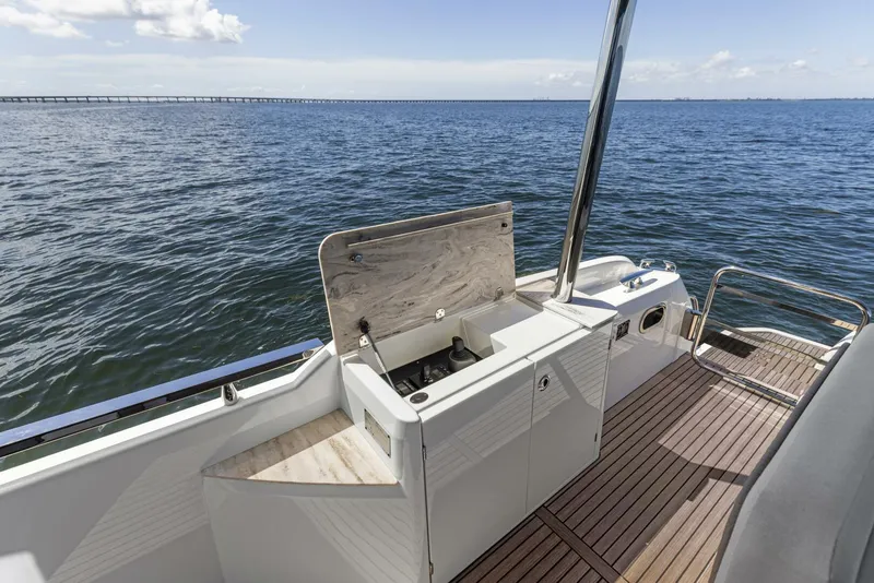 Slide: The Image of 2026 Prestige F5.7 Flybridge - Aft Deck - 5618476