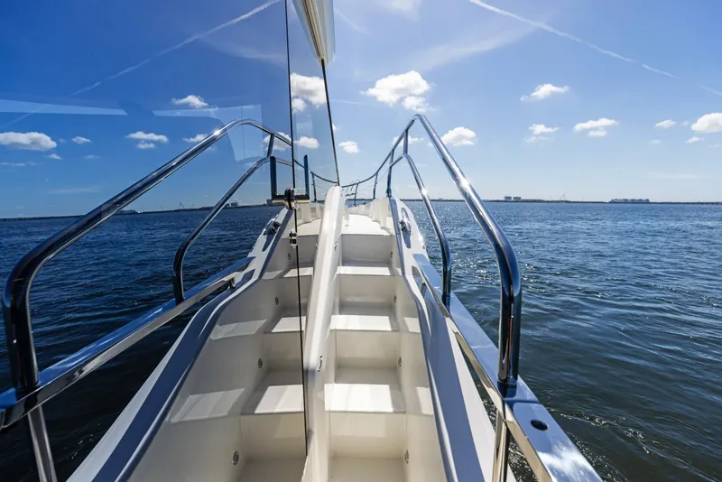 Slide: The Image of 2026 Prestige F5.7 Flybridge - Starboard Companionway - 5618293