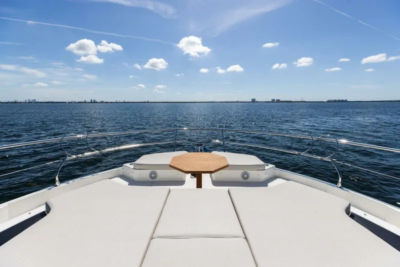 Slide: The Image of 2026 Prestige F5.7 Flybridge - Foredeck Sun Pads - 5618286