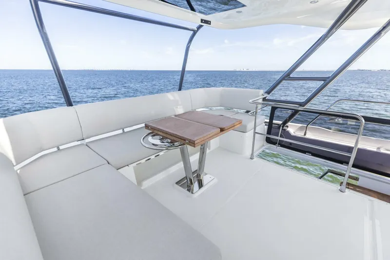 Slide: The Image of 2026 Prestige F5.7 Flybridge - Flybridge Dinette - 5618297