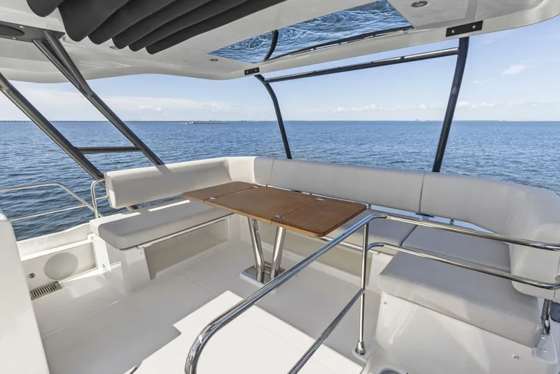 Slide: The Image of 2026 Prestige F5.7 Flybridge - Flybridge Dinette - 5618375