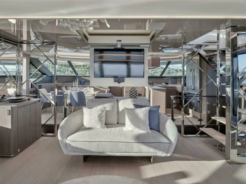 Slide: The Image of 2025 65 Prestige M8 Multi-Hull Power Catamaran - Manufacturer Salon - 4562397