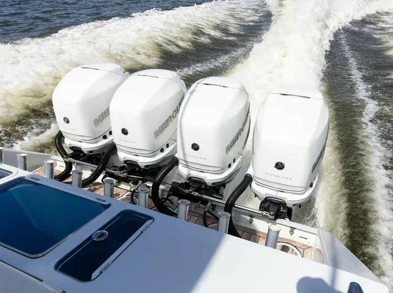 Slide: The Image of 2016 42' Metal Shark 42 Fearless Pretty Work Engines - 4576393