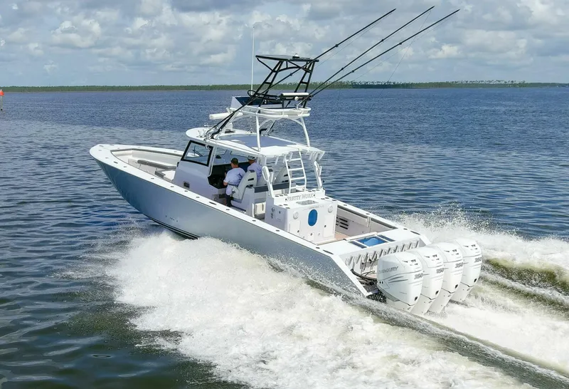 Slide: The Image of 2016 42' Metal Shark 42 Fearless Pretty Work Portside - 4571085