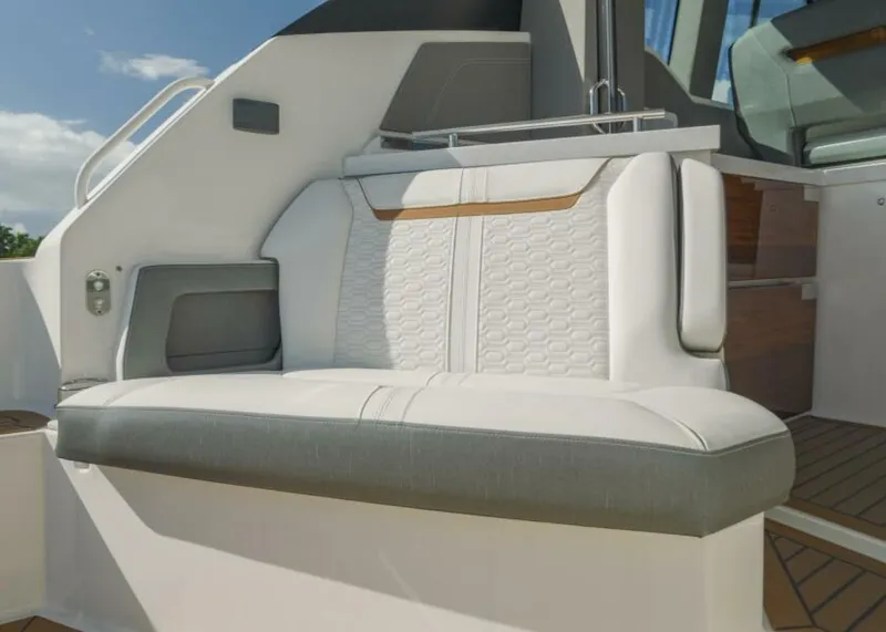 Slide: The Image of Tiara Yachts 43 - Natural Selection - Stern Seat 2021 Tiara Yachts 43 LE - Natural Selection - 4574137