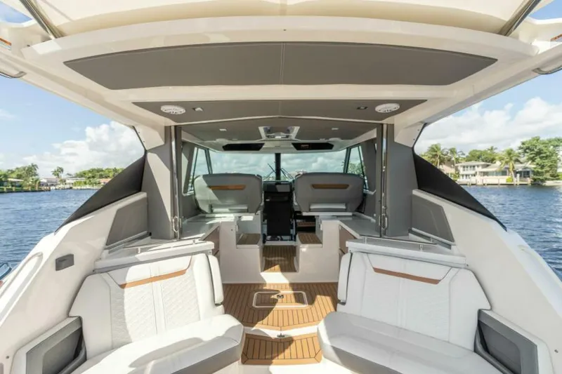Slide: The Image of Tiara Yachts 43 - Natural Selection - Mid Cockpit 2021 Tiara Yachts 43 LE - Natural Selection - 4574139